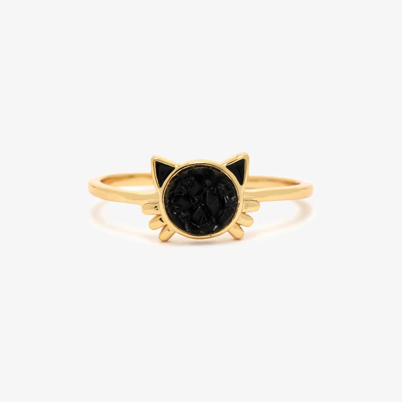 Druzy Cat Ring sold by Pura Vida