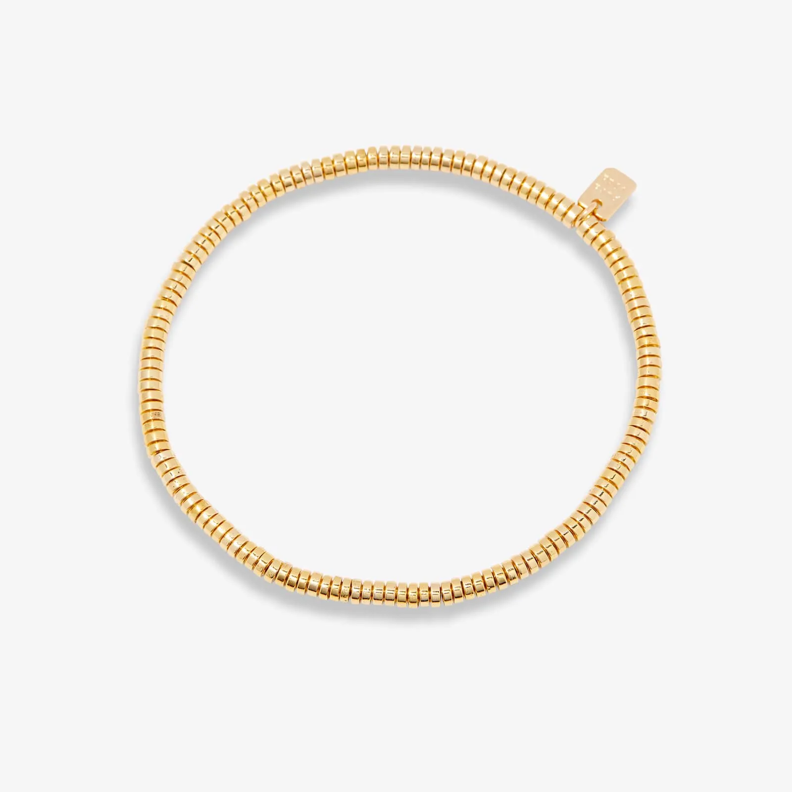 Harper Disc Bead Stretch Bracelet sold by Pura Vida