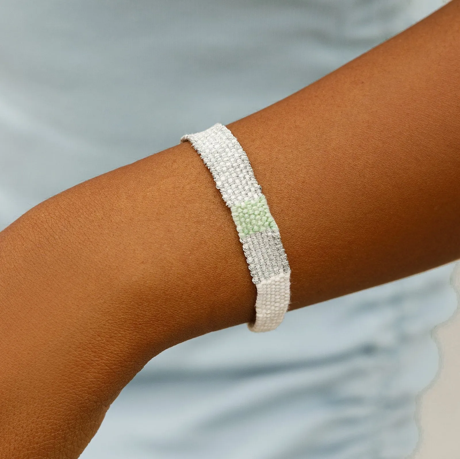 Metallic Woven Bracelet sold by Pura Vida product image thumbnail 2