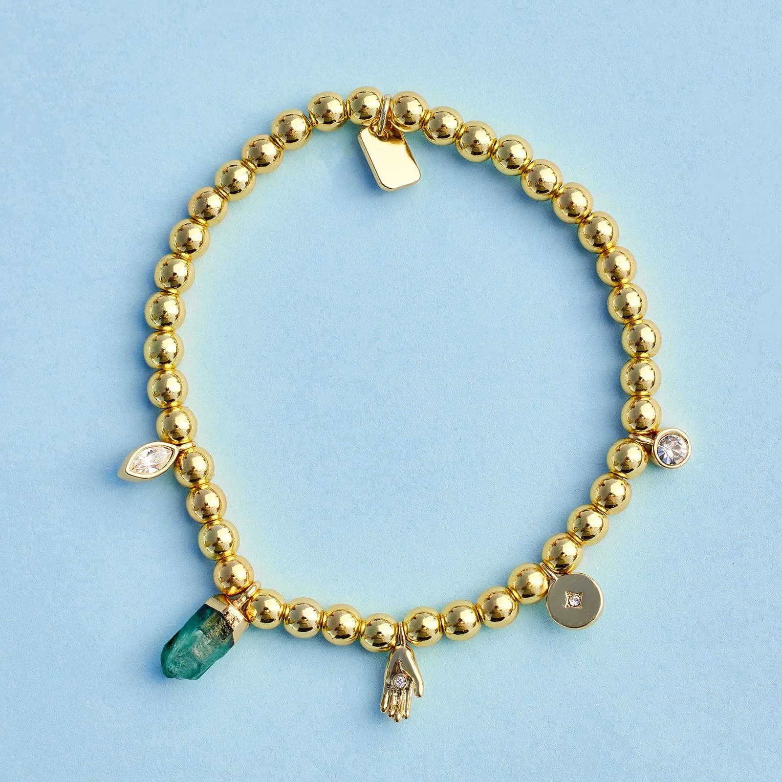 Mystics Mixed Charms Stretch Bracelet sold by Pura Vida product image thumbnail 2