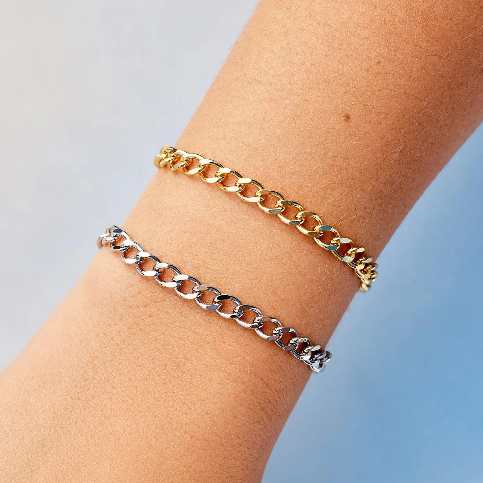 Harper Curb Chain Bracelet sold by Pura Vida product image thumbnail 5