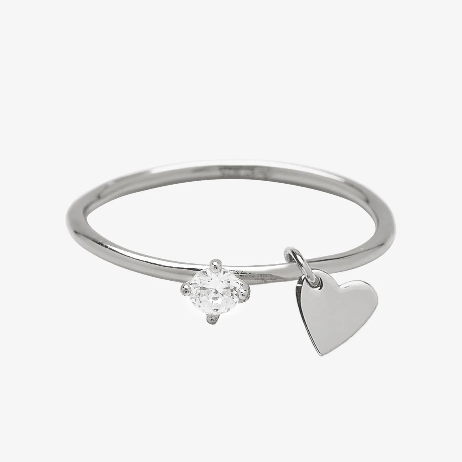 Demi-Fine Engravable Heart Ring sold by Pura Vida product image thumbnail 2