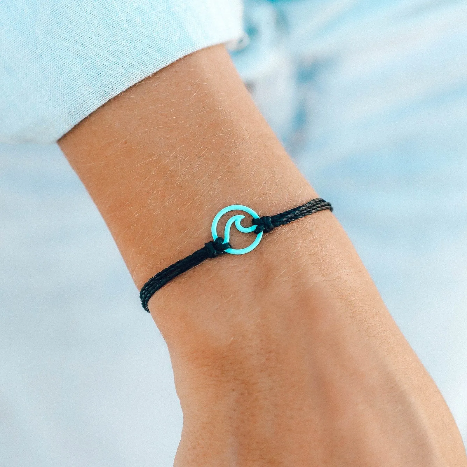 Blue Enamel Wave Charm sold by Pura Vida product image thumbnail 5