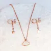 Saturn Necklace & Earring Set sold by Pura Vida