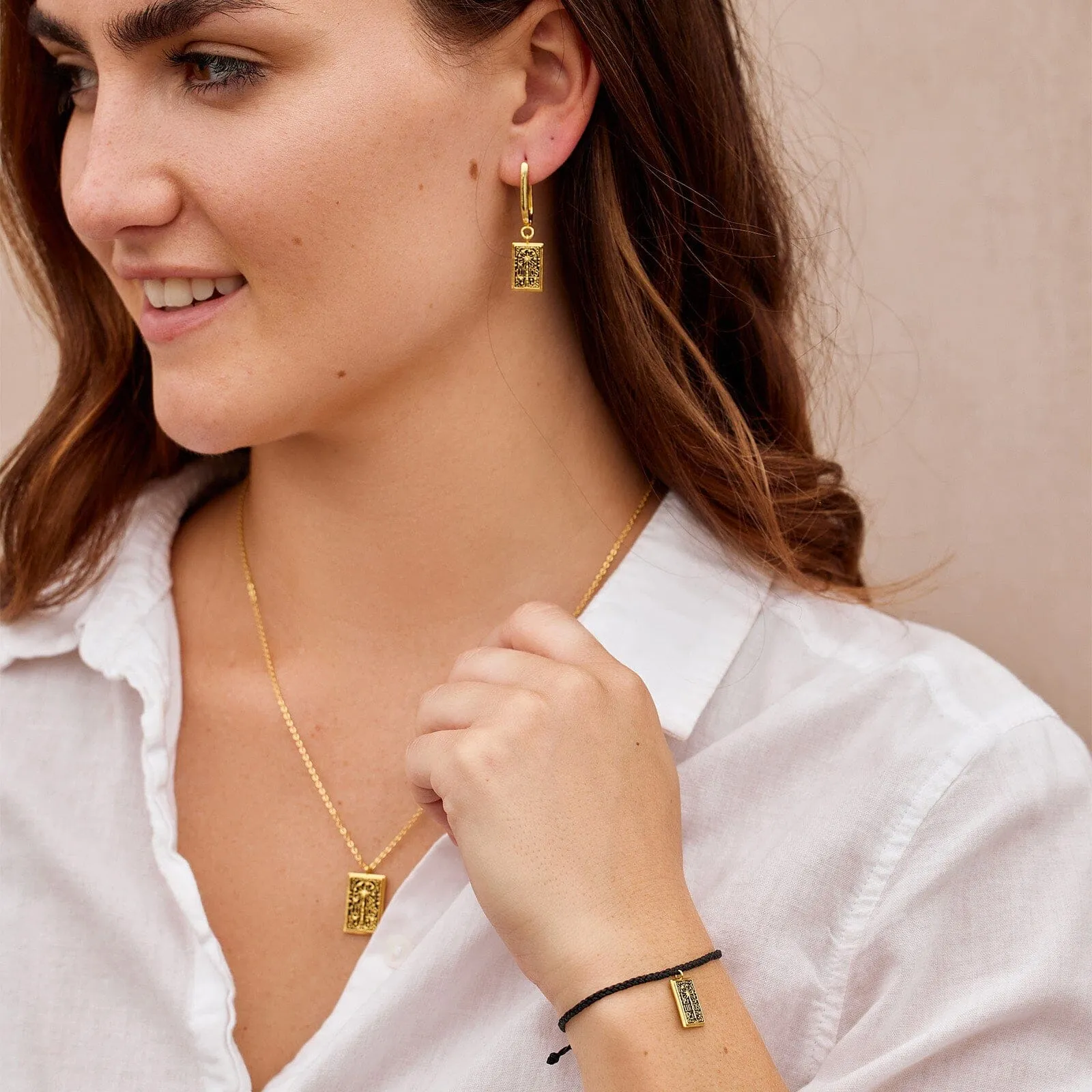 Lumos Hoop Earrings sold by Pura Vida product image thumbnail 4