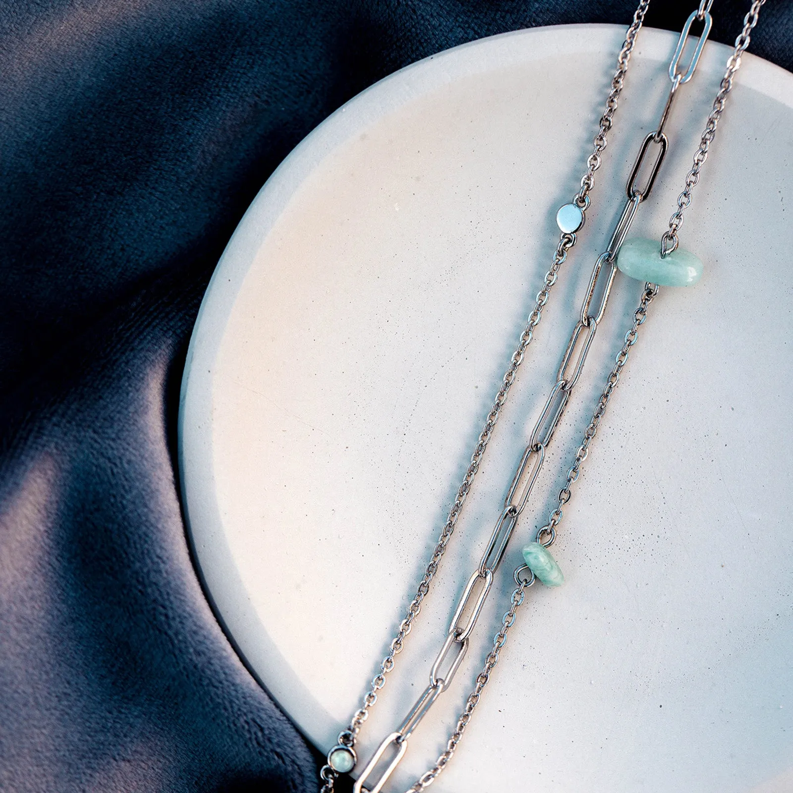 Isla Multi Chain Anklet sold by Pura Vida product image thumbnail 5