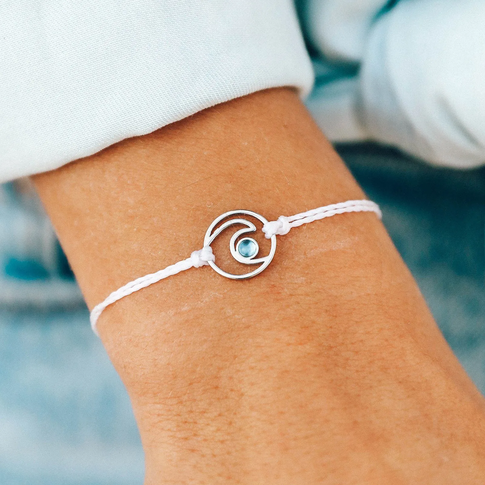 Shimmering Wave Charm sold by Pura Vida product image thumbnail 5