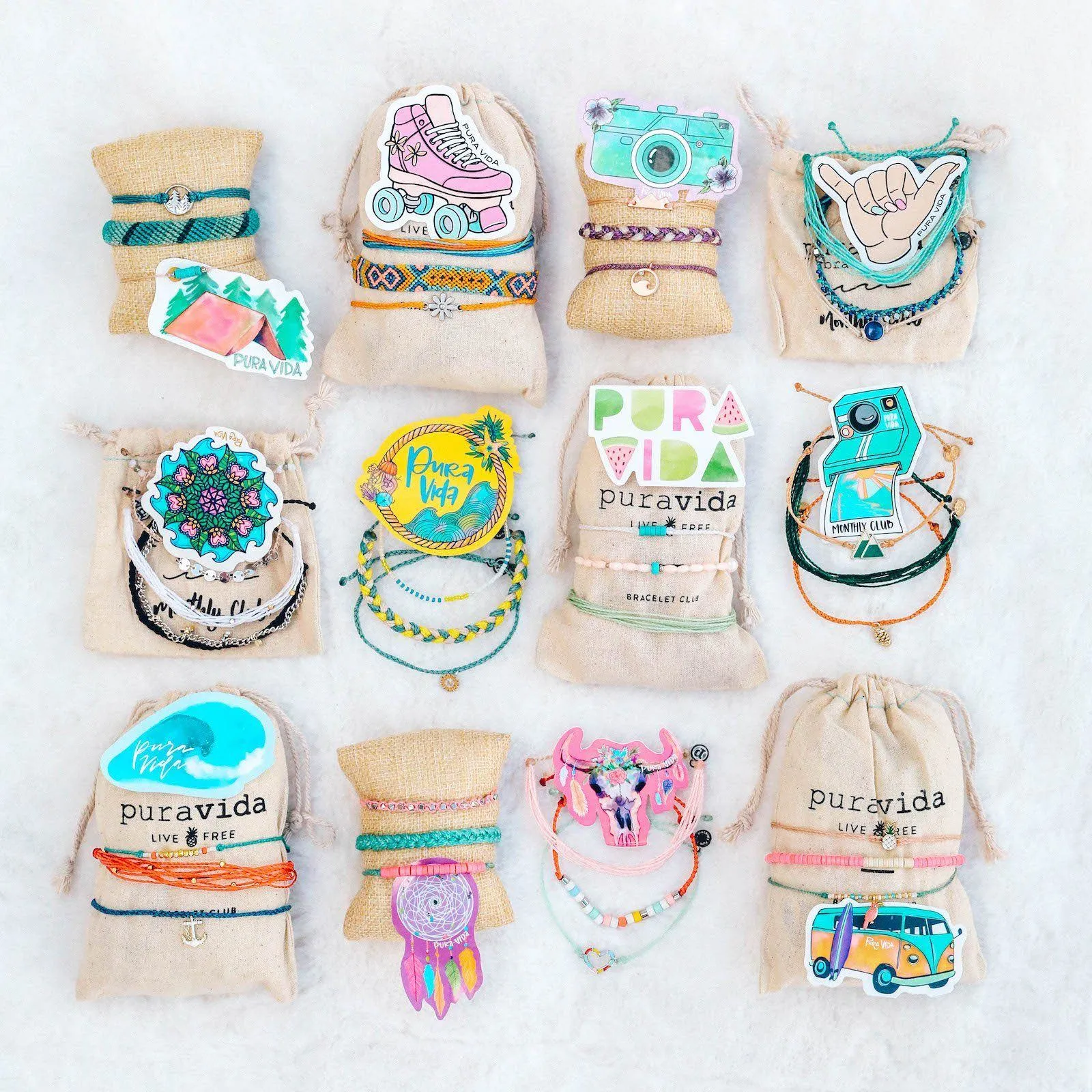 Pura Vida 6-Month Rebillable Bracelet Subscription (Billed every 6 months) sold by Pura Vida