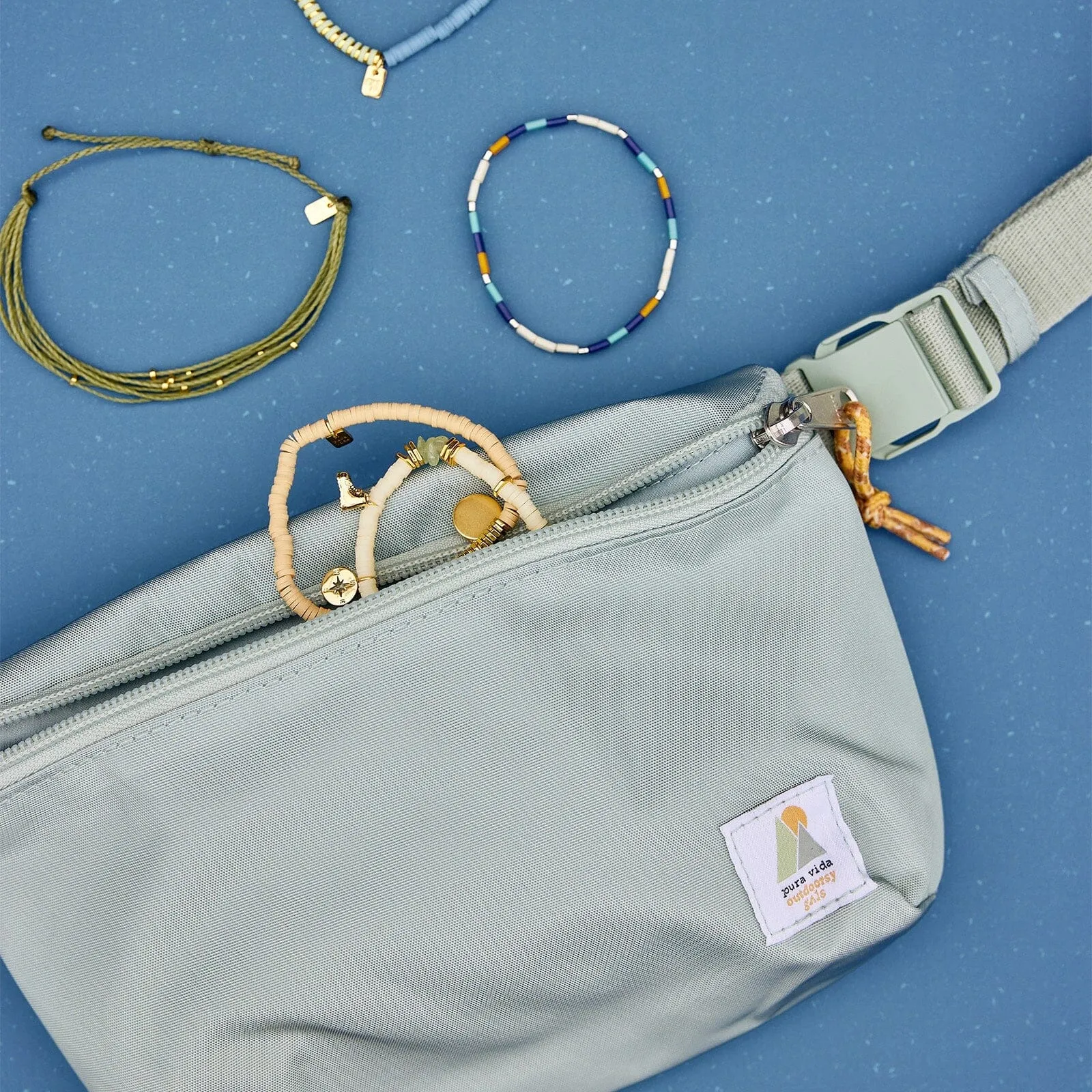 Outdoorsy Gals Belt Bag sold by Pura Vida product image thumbnail 2