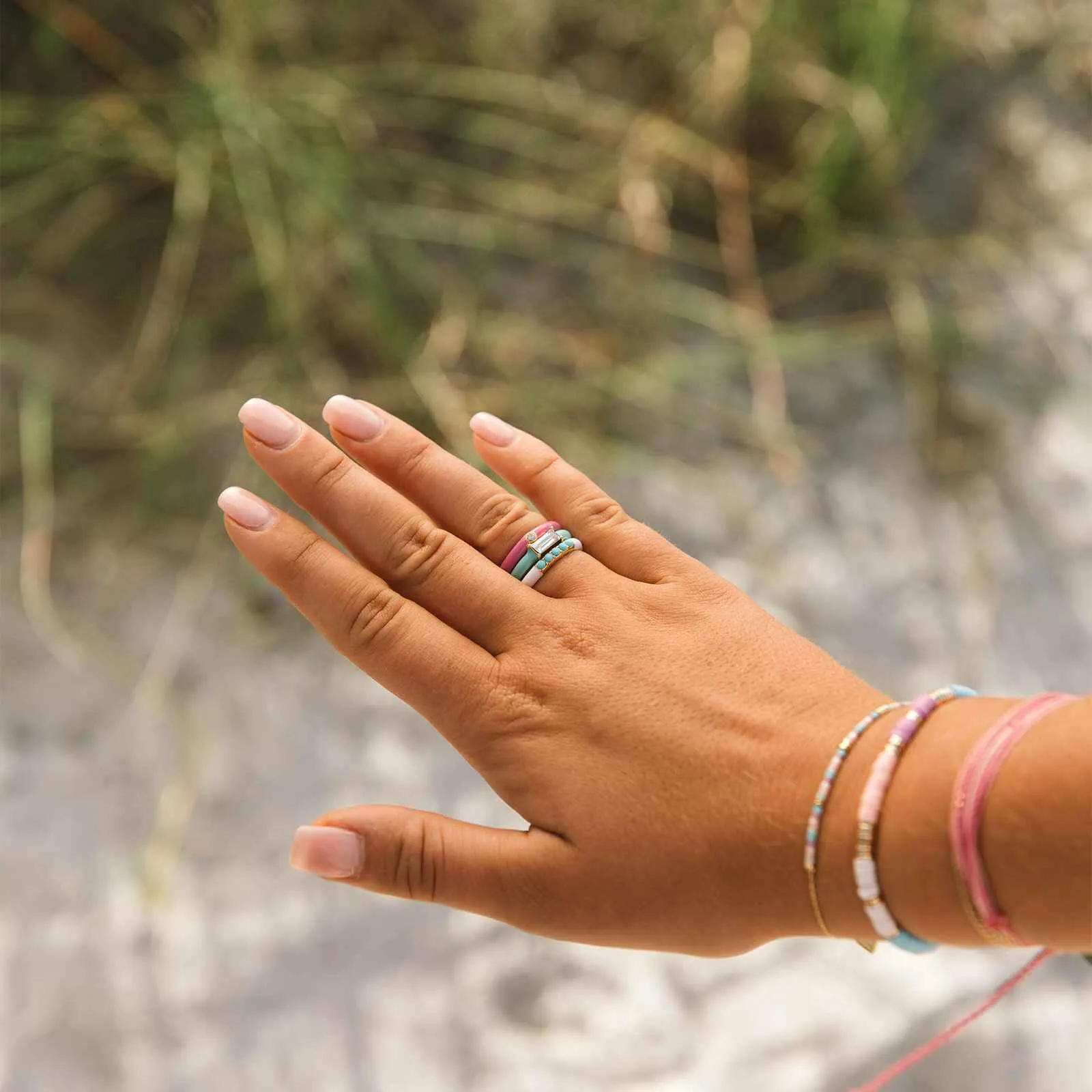 Wanderlust Ring Set sold by Pura Vida product image thumbnail 3