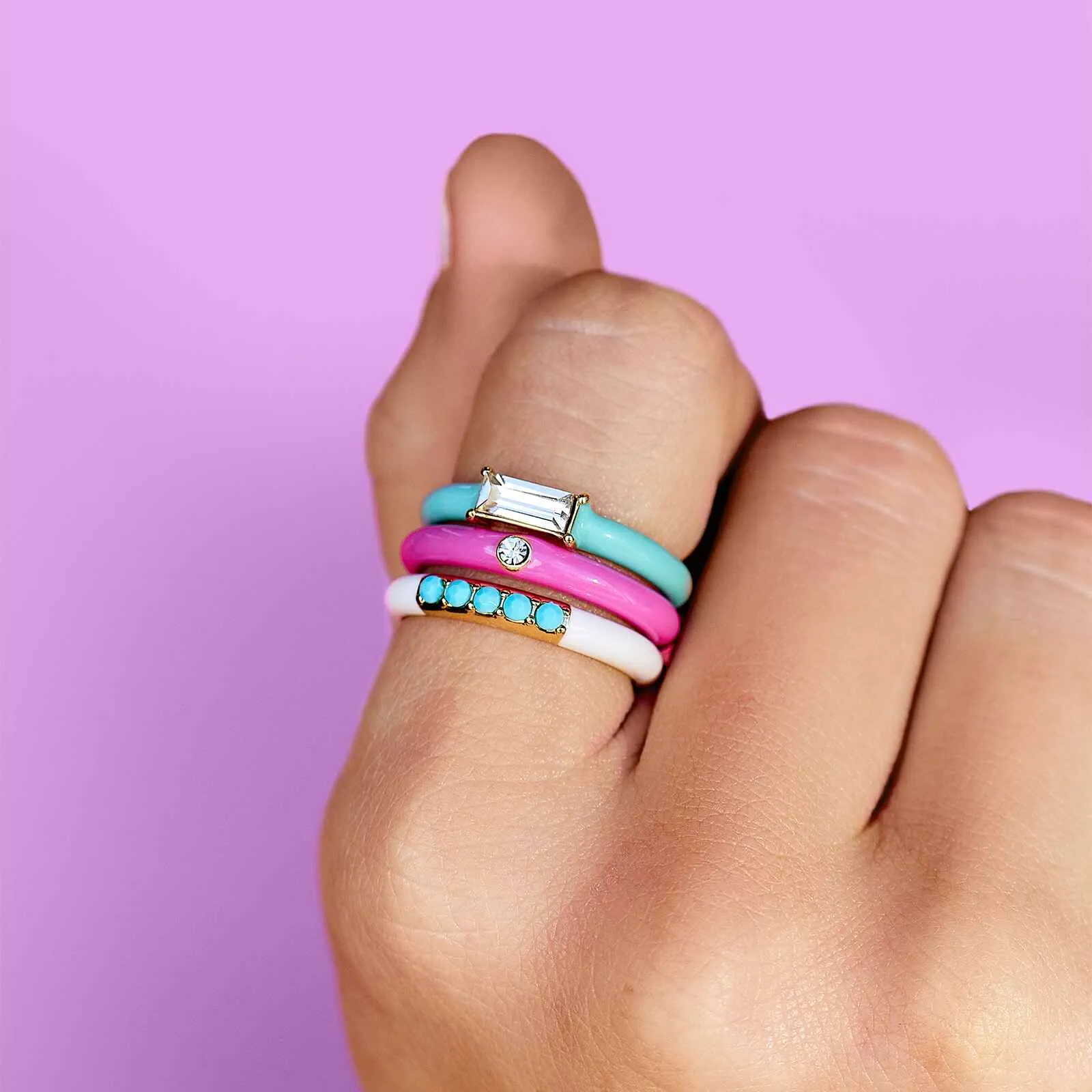 Wanderlust Ring Set sold by Pura Vida product image thumbnail 2