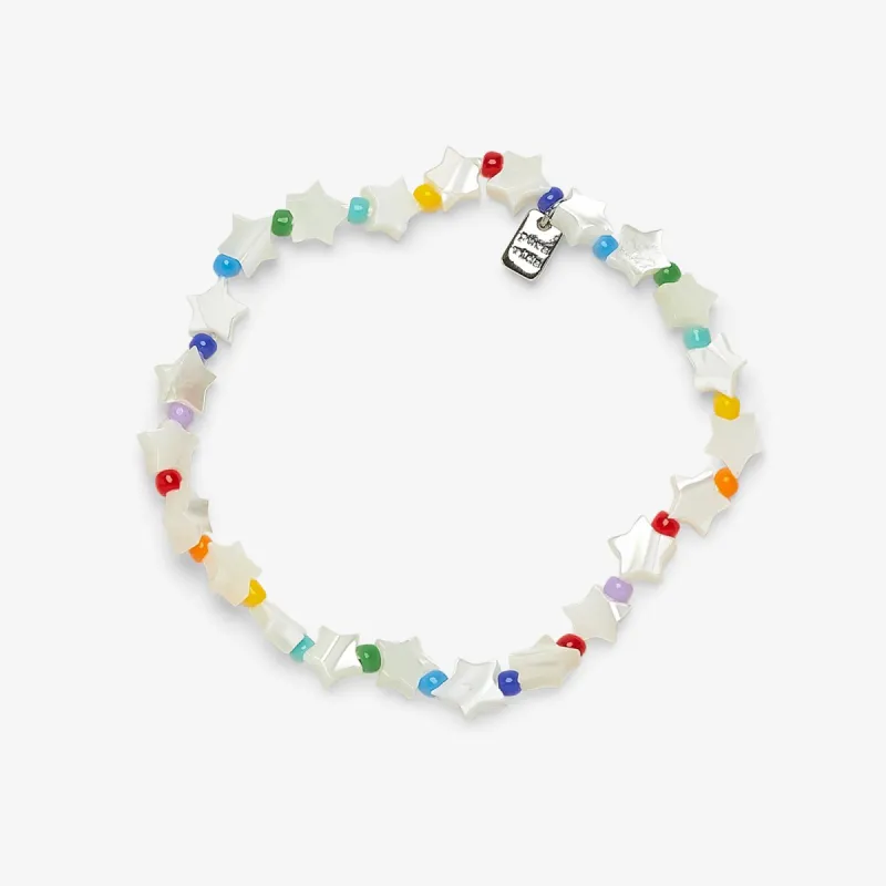 Serena Star Bead Stretch Bracelet sold by Pura Vida