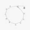 Dangling Gem Chain Anklet sold by Pura Vida