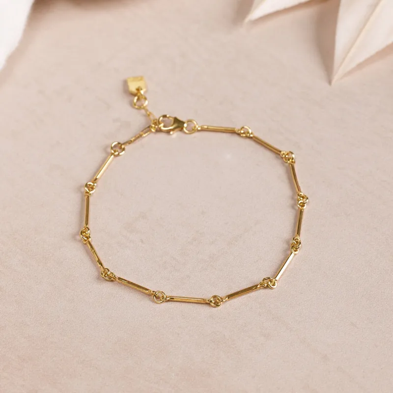 Bar Chain Bracelet sold by Pura Vida