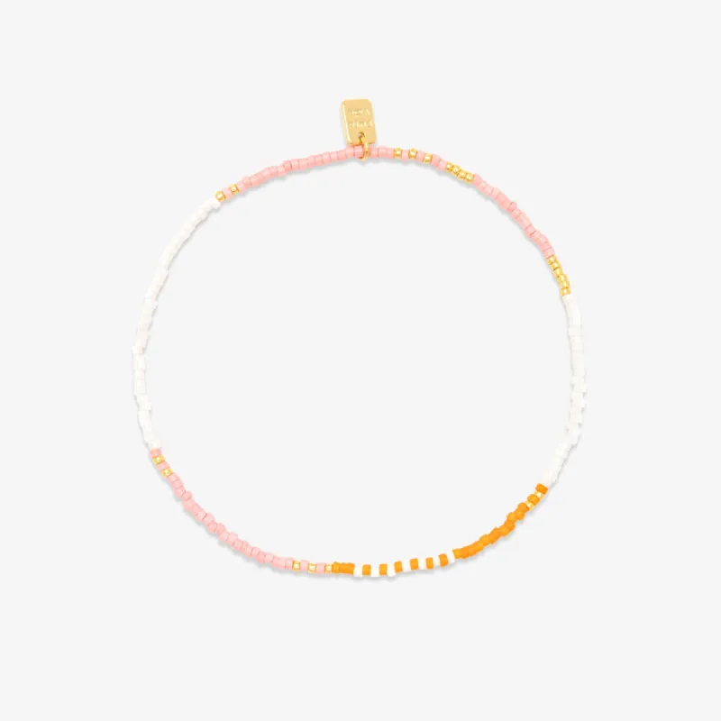 Warm Breeze Stretch Anklet sold by Pura Vida