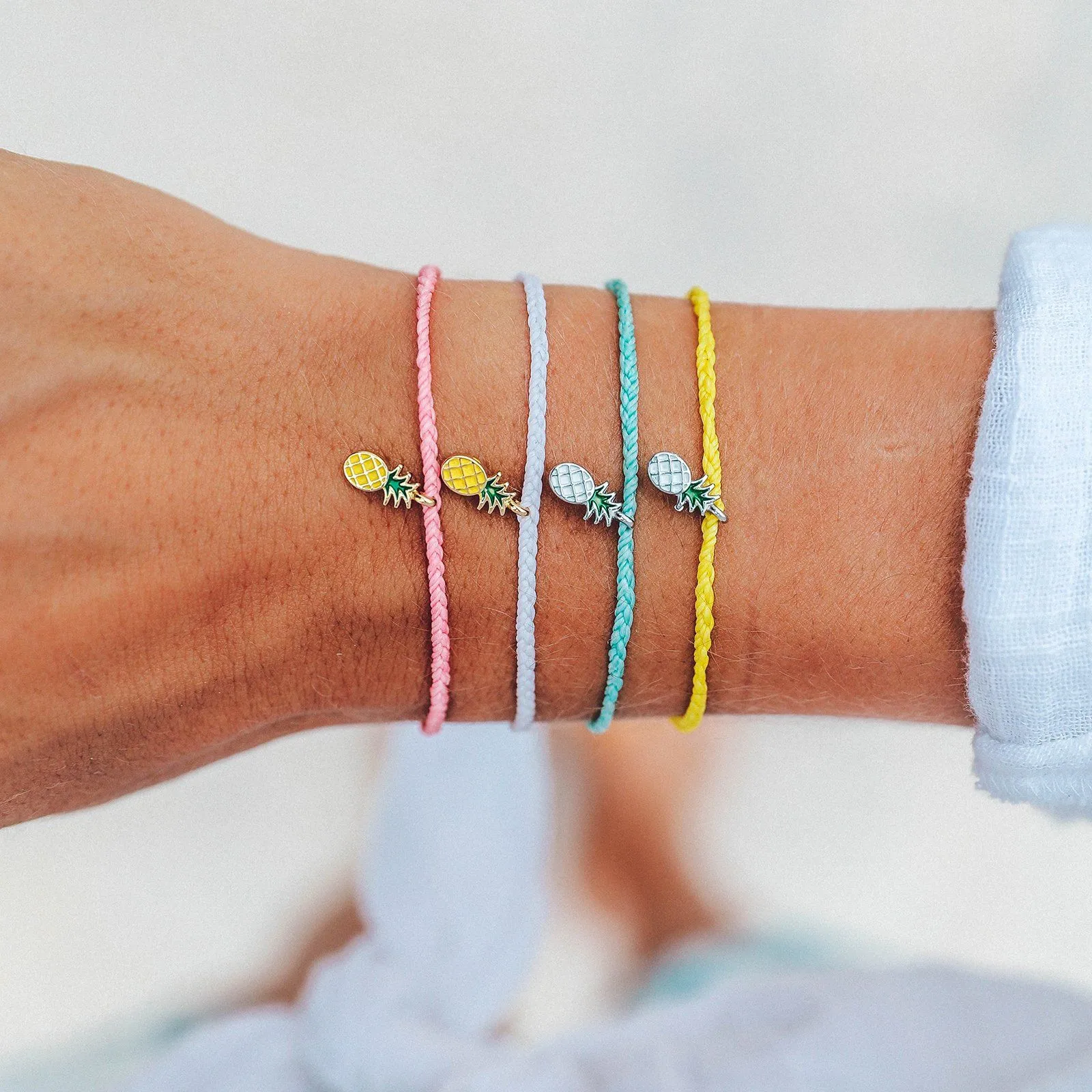 Pineapple Bitty Braid sold by Pura Vida product image thumbnail 5