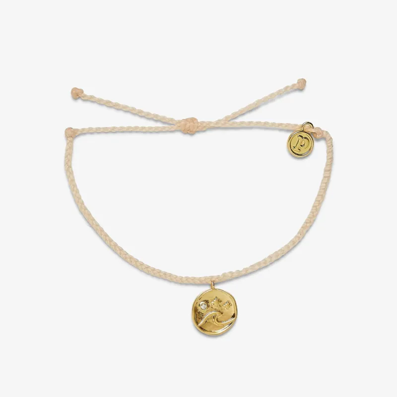 Crystal Wave Coin Bracelet sold by Pura Vida