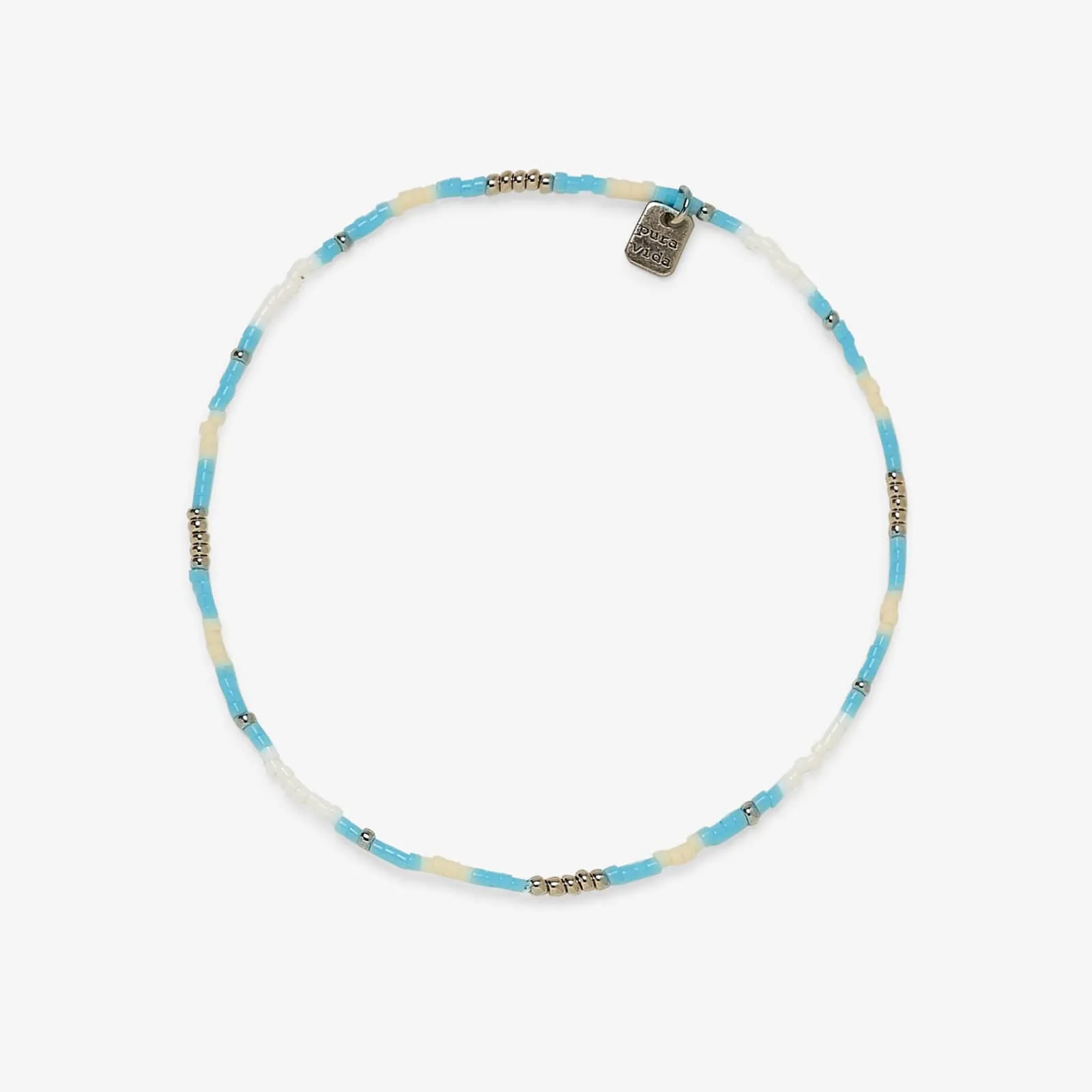 Ventura Stretch Bead Anklet sold by Pura Vida product image thumbnail 2