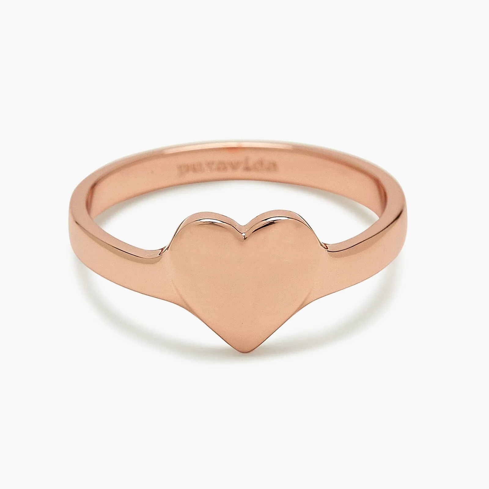 Engravable One Heart Ring sold by Pura Vida product image thumbnail 3