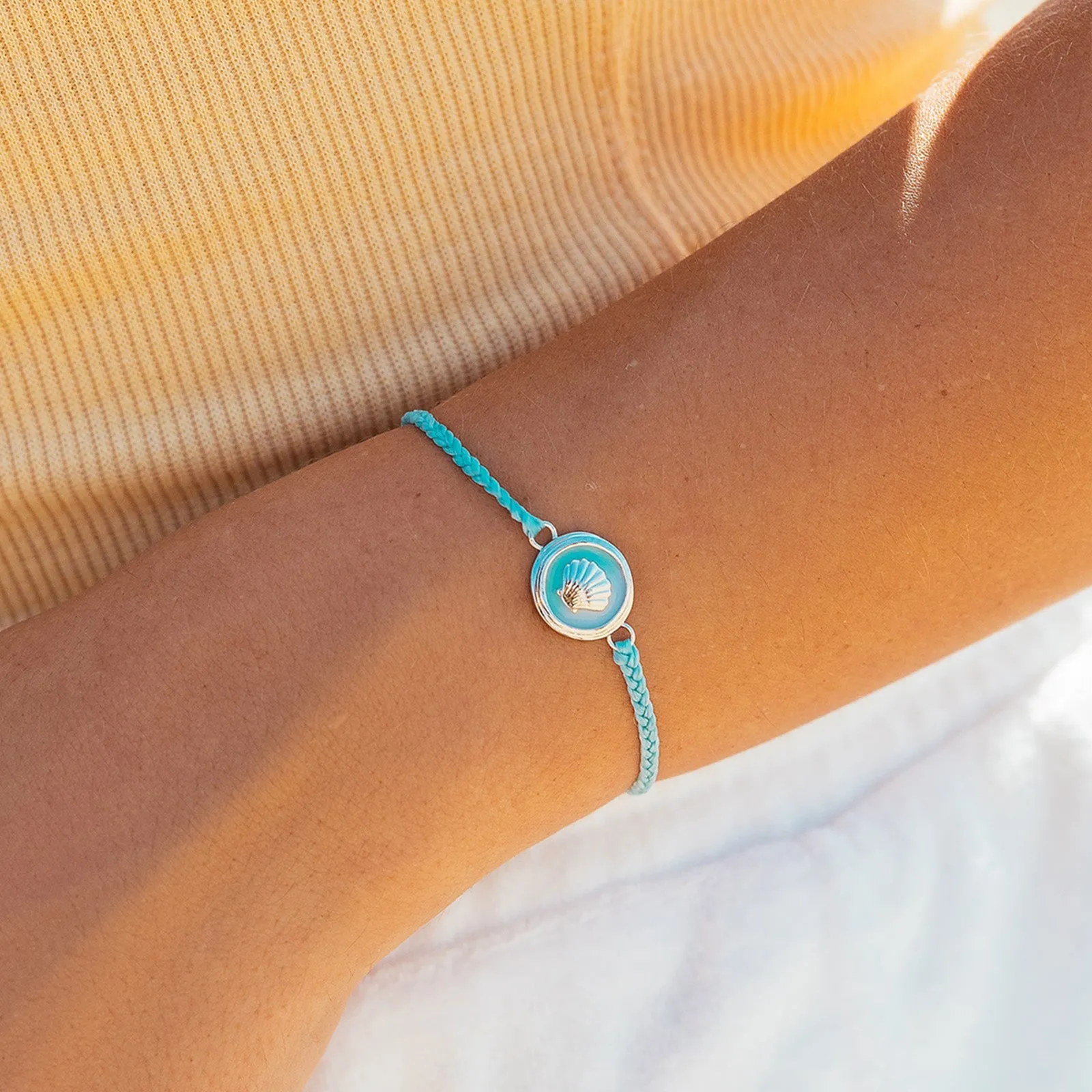 Ombre Shell Charm Bracelet sold by Pura Vida product image thumbnail 2