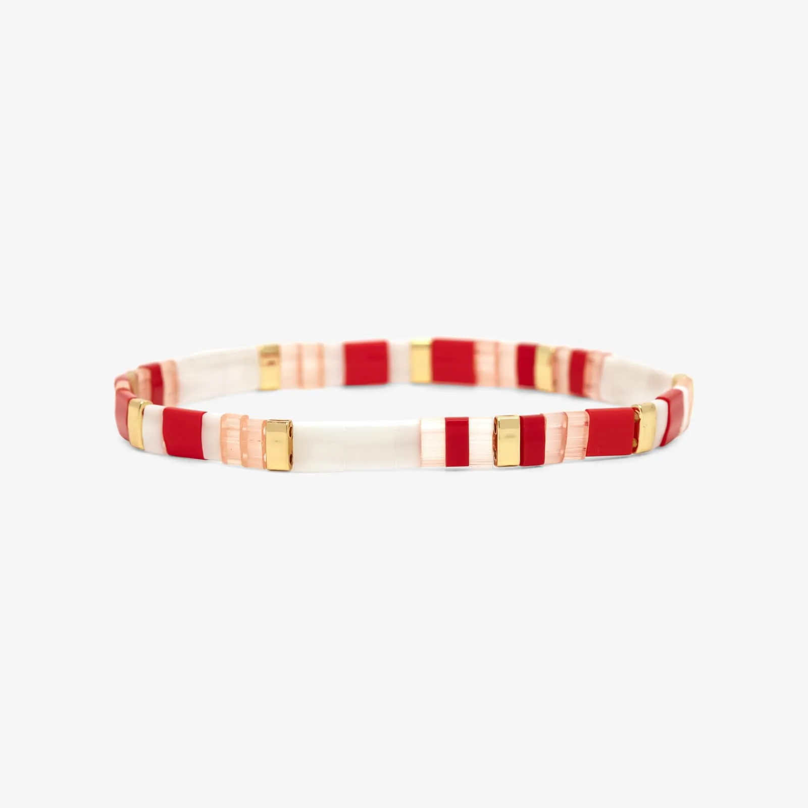 Cuteness Tile Bead Stretch Bracelet sold by Pura Vida