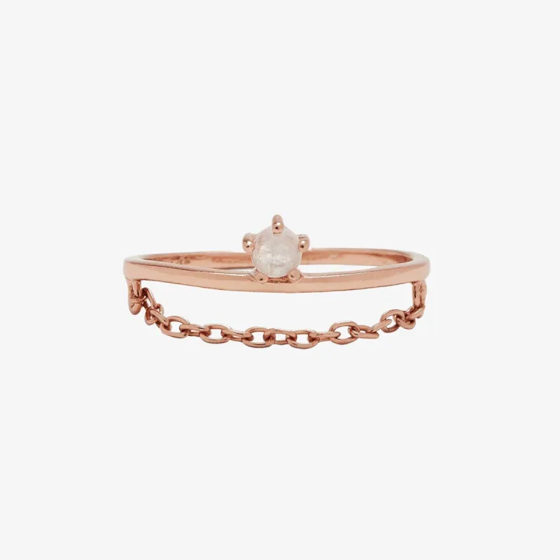 Stone Chain Ring sold by Pura Vida