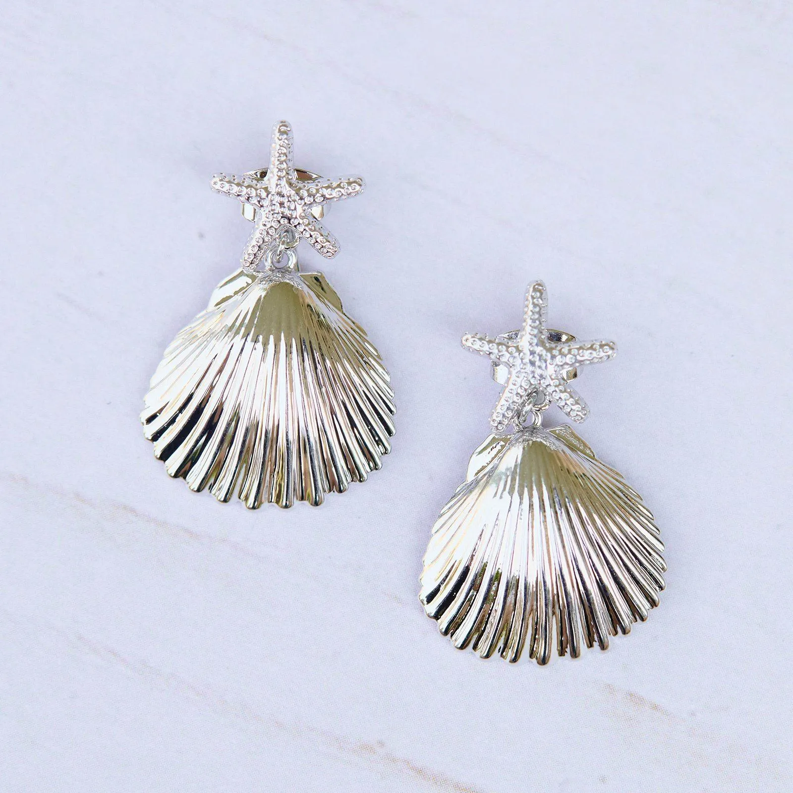 Starfish Dangle Earrings sold by Pura Vida product image thumbnail 4