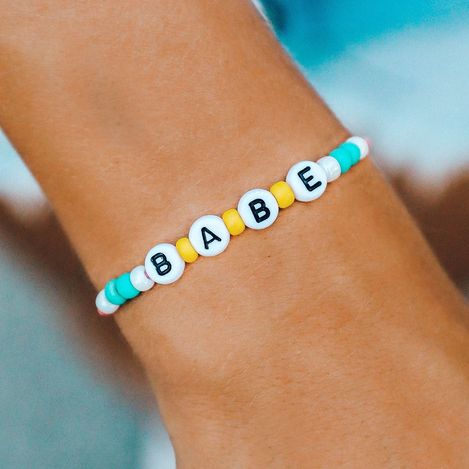 Babe Alphabet Bead Bracelet sold by Pura Vida product image thumbnail 2