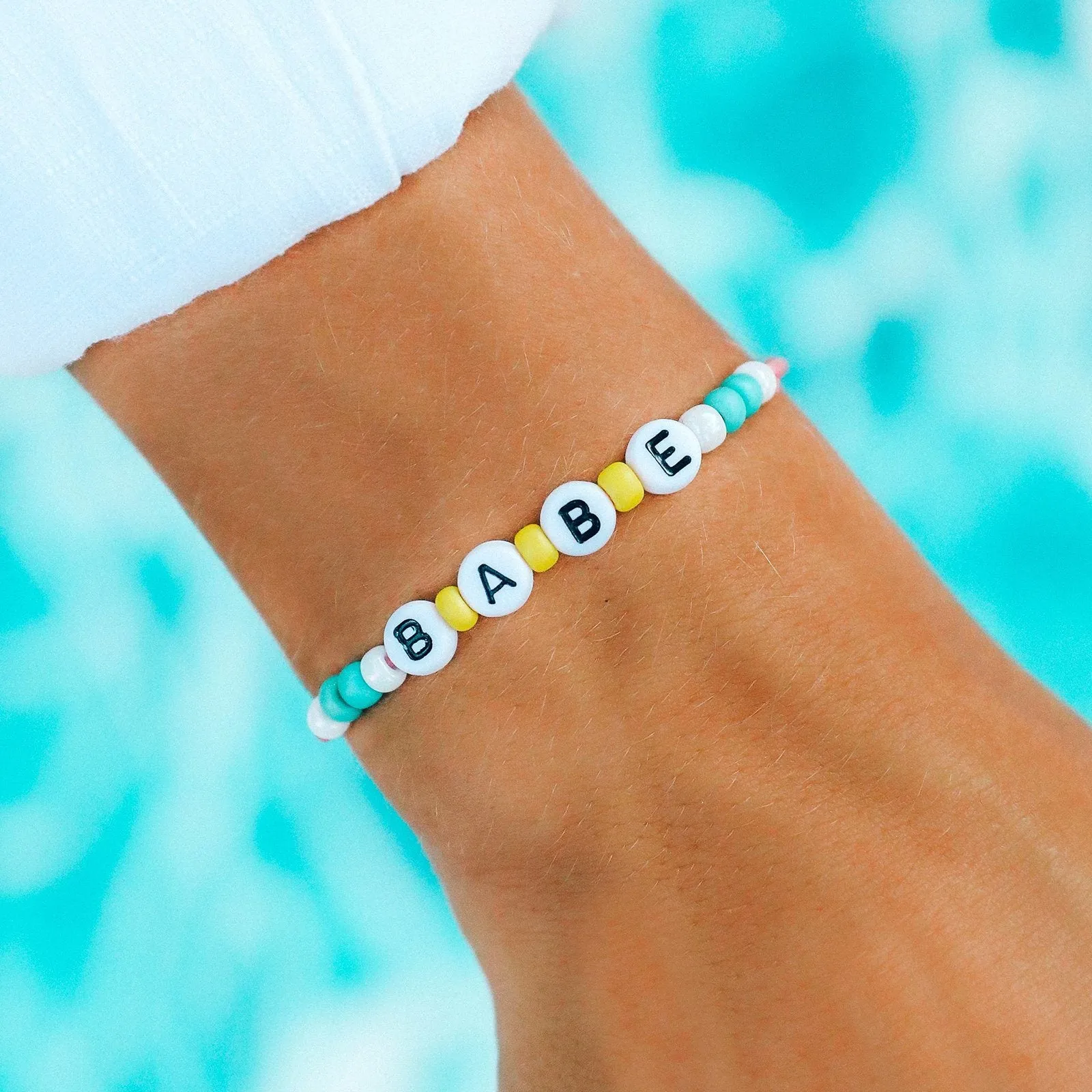 Babe Alphabet Bead Bracelet sold by Pura Vida product image thumbnail 4
