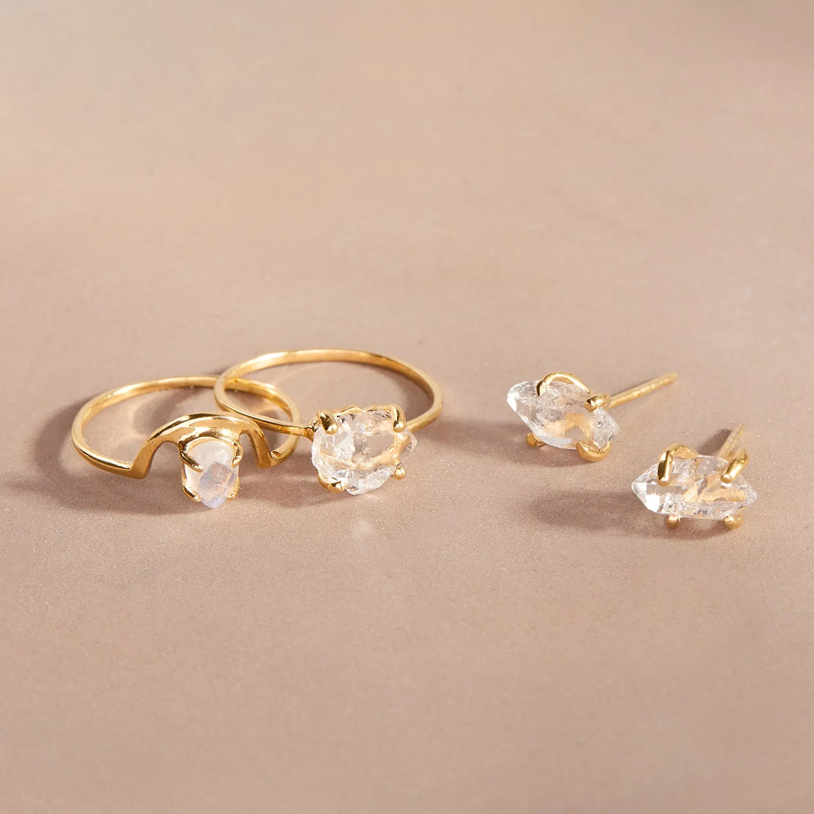 Herkimer Stud Earrings sold by Pura Vida product image thumbnail 5