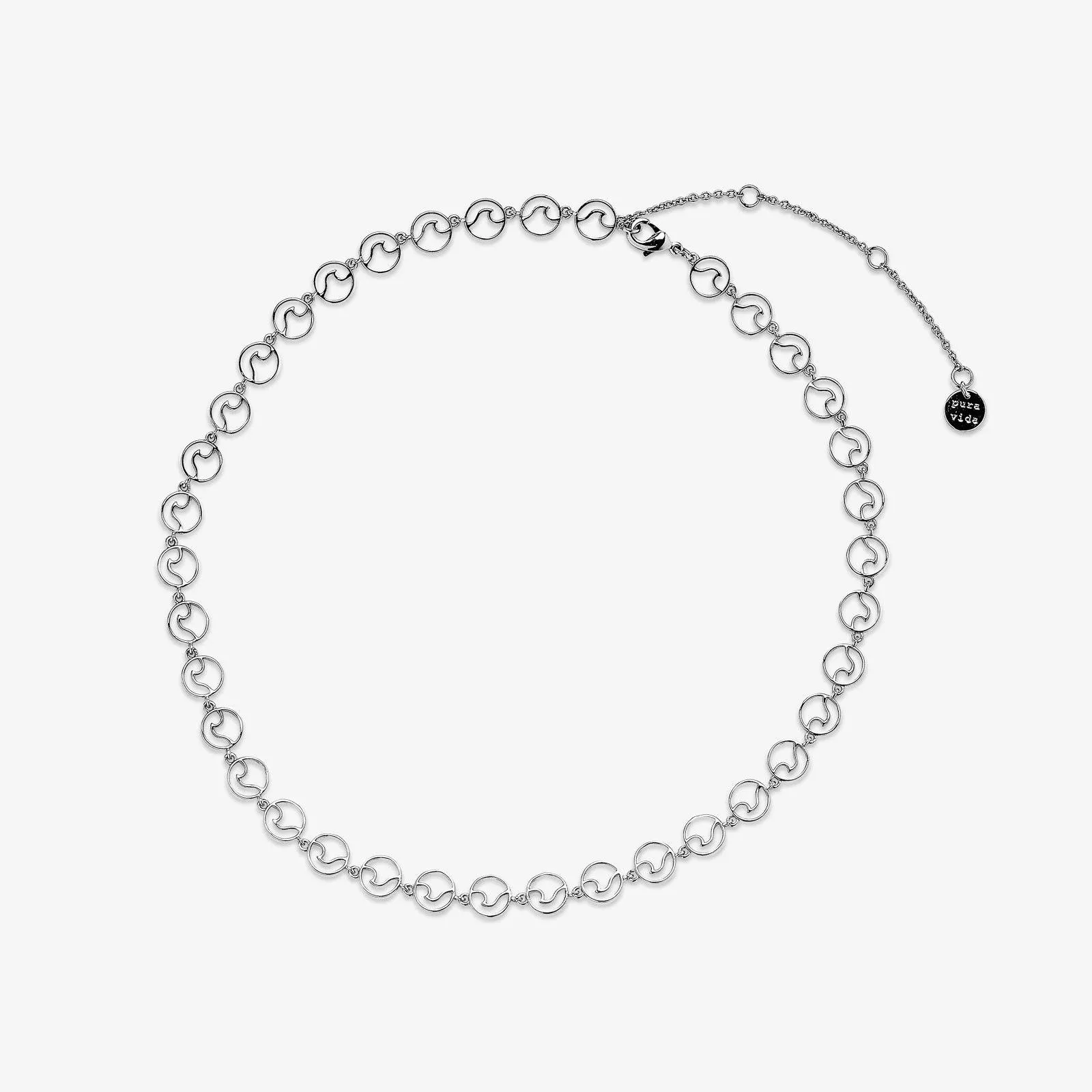 Mini Wave Chain Anklet sold by Pura Vida