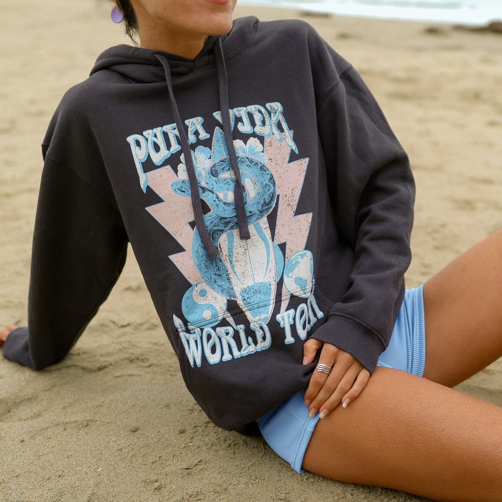 Rock Snake Hoodie sold by Pura Vida product image thumbnail 2