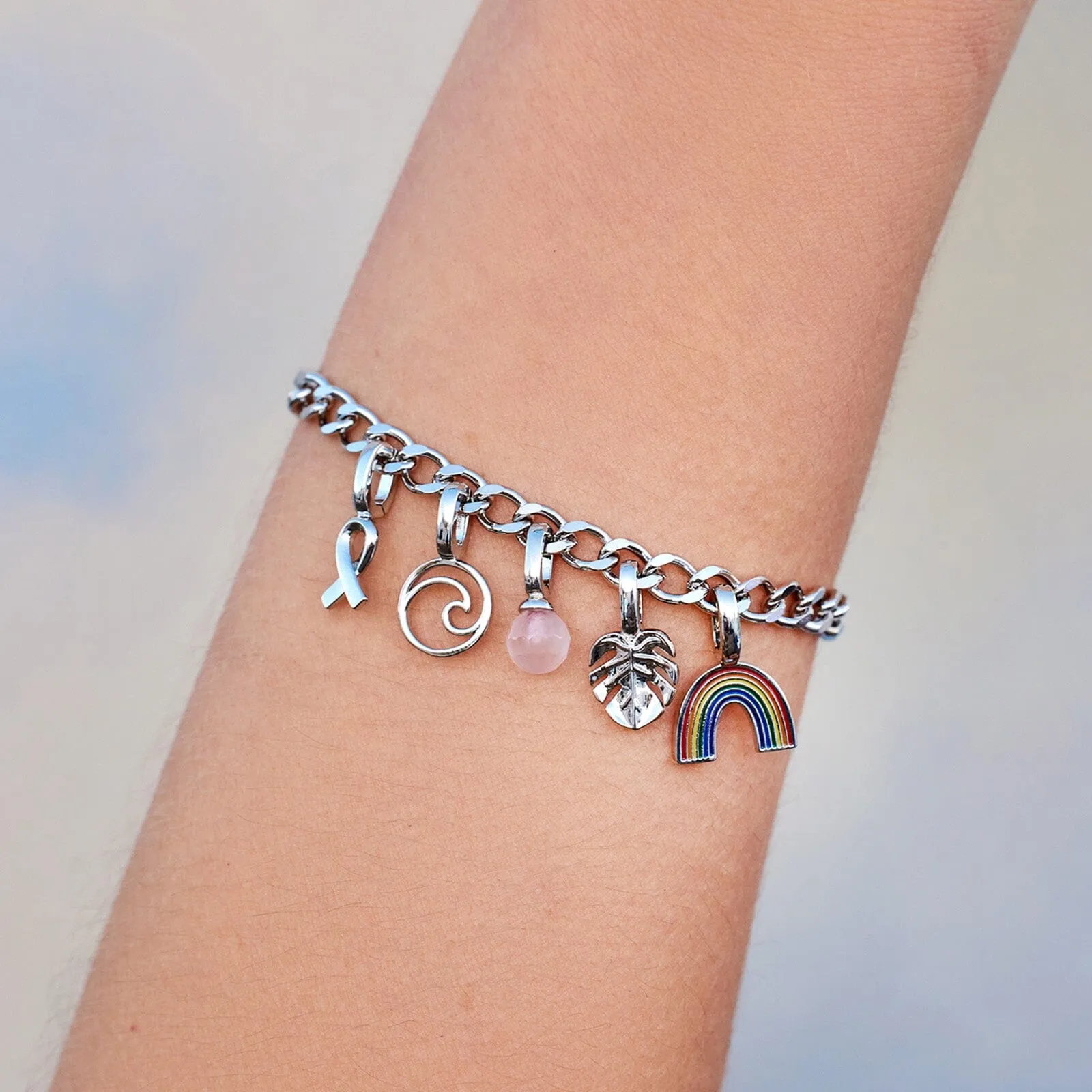 Harper Charity Ribbon Charm sold by Pura Vida product image thumbnail 3