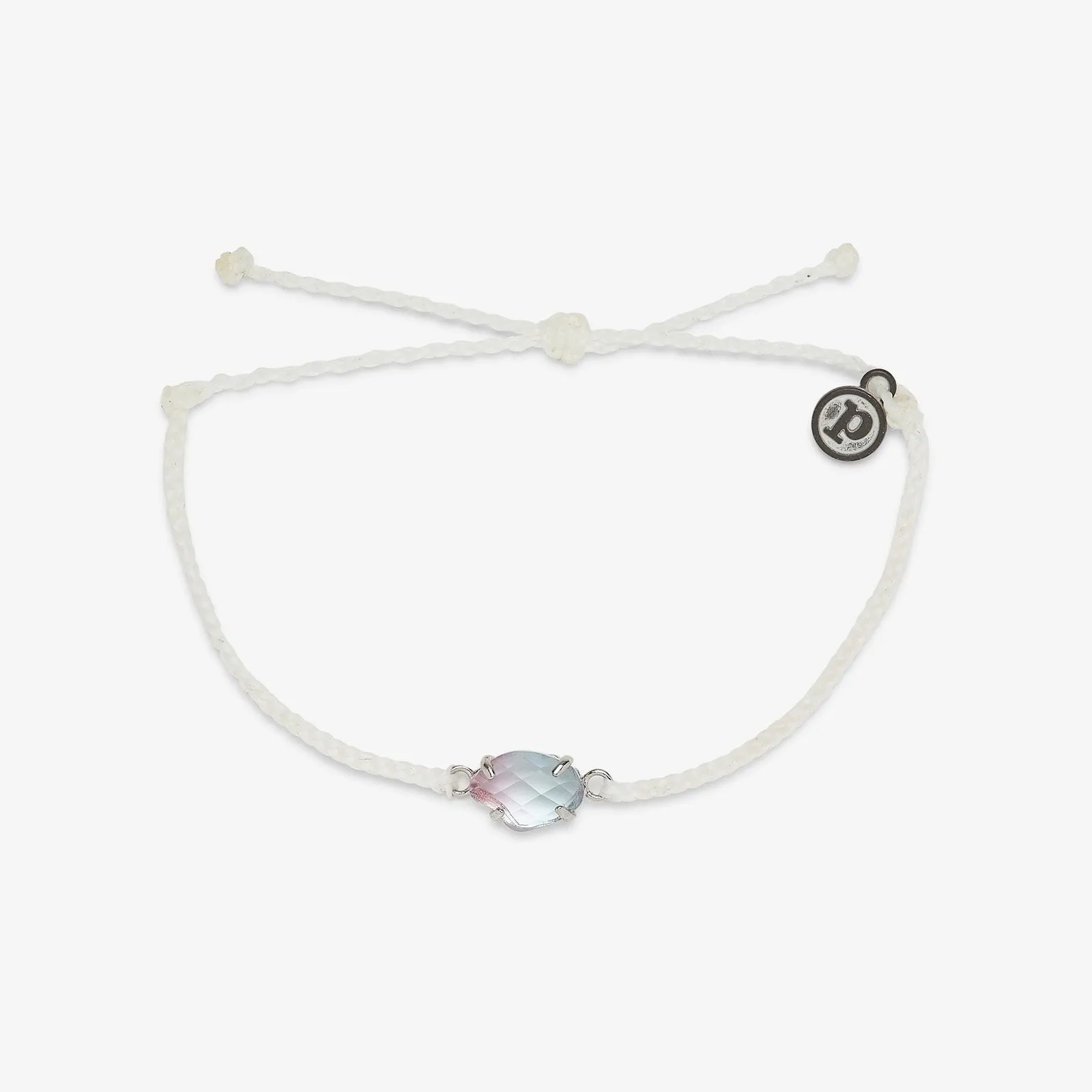 Rainbow Quartz Charm Bracelet sold by Pura Vida