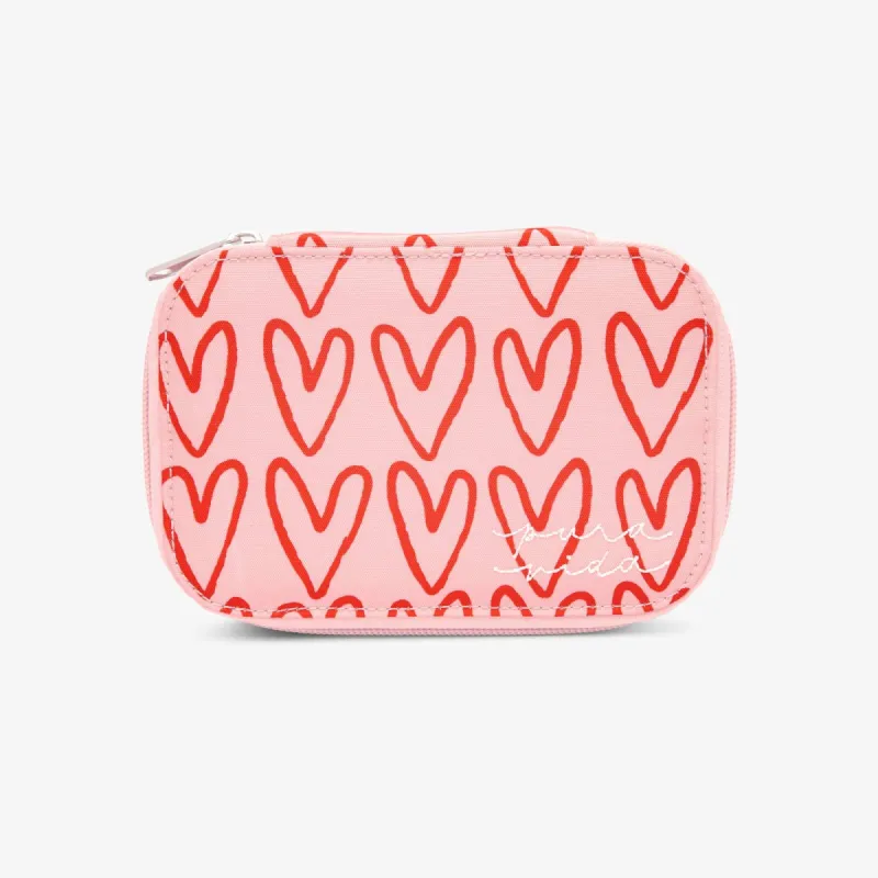 Heart Doodles Journey Jewelry Case sold by Pura Vida