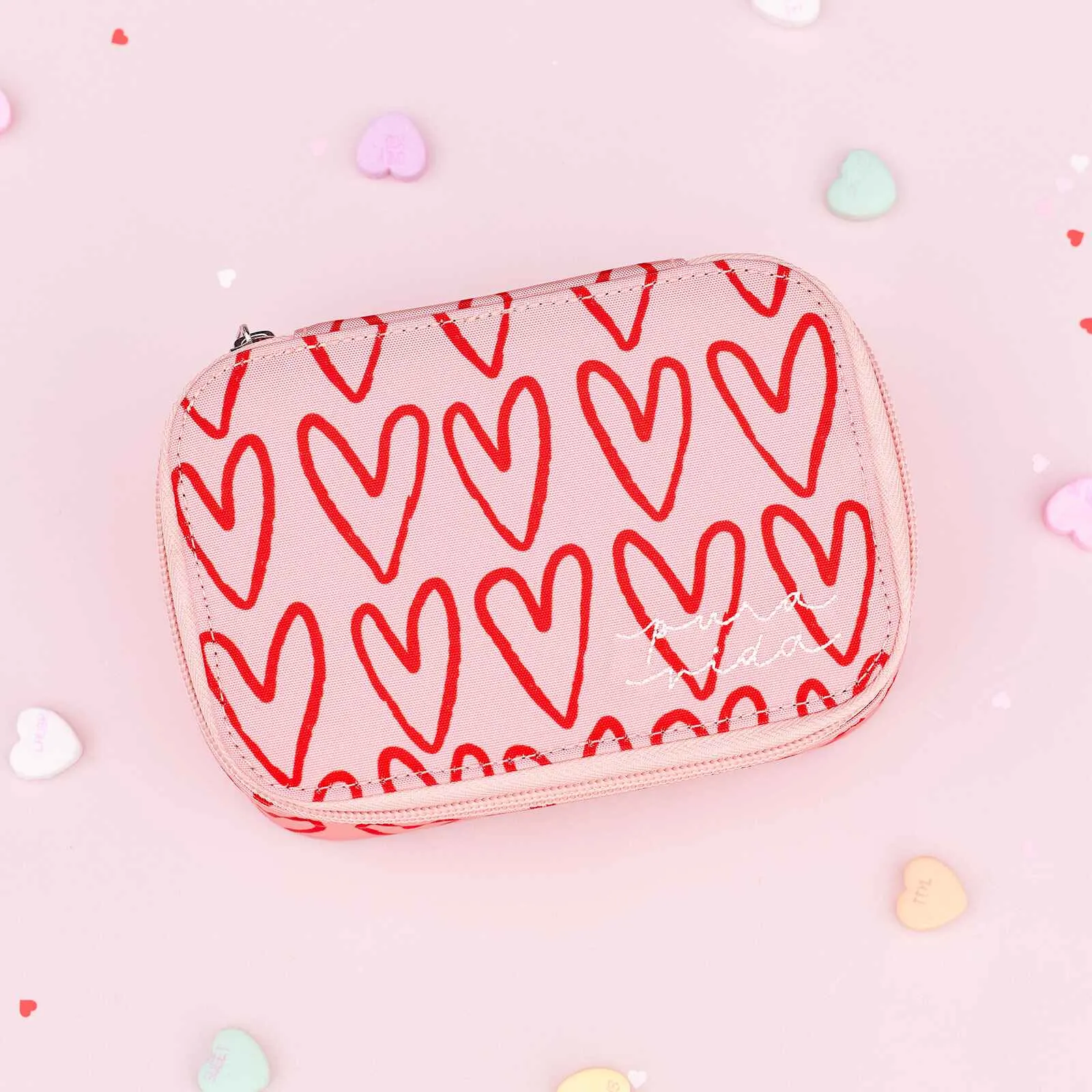 Heart Doodles Journey Jewelry Case sold by Pura Vida product image thumbnail 5