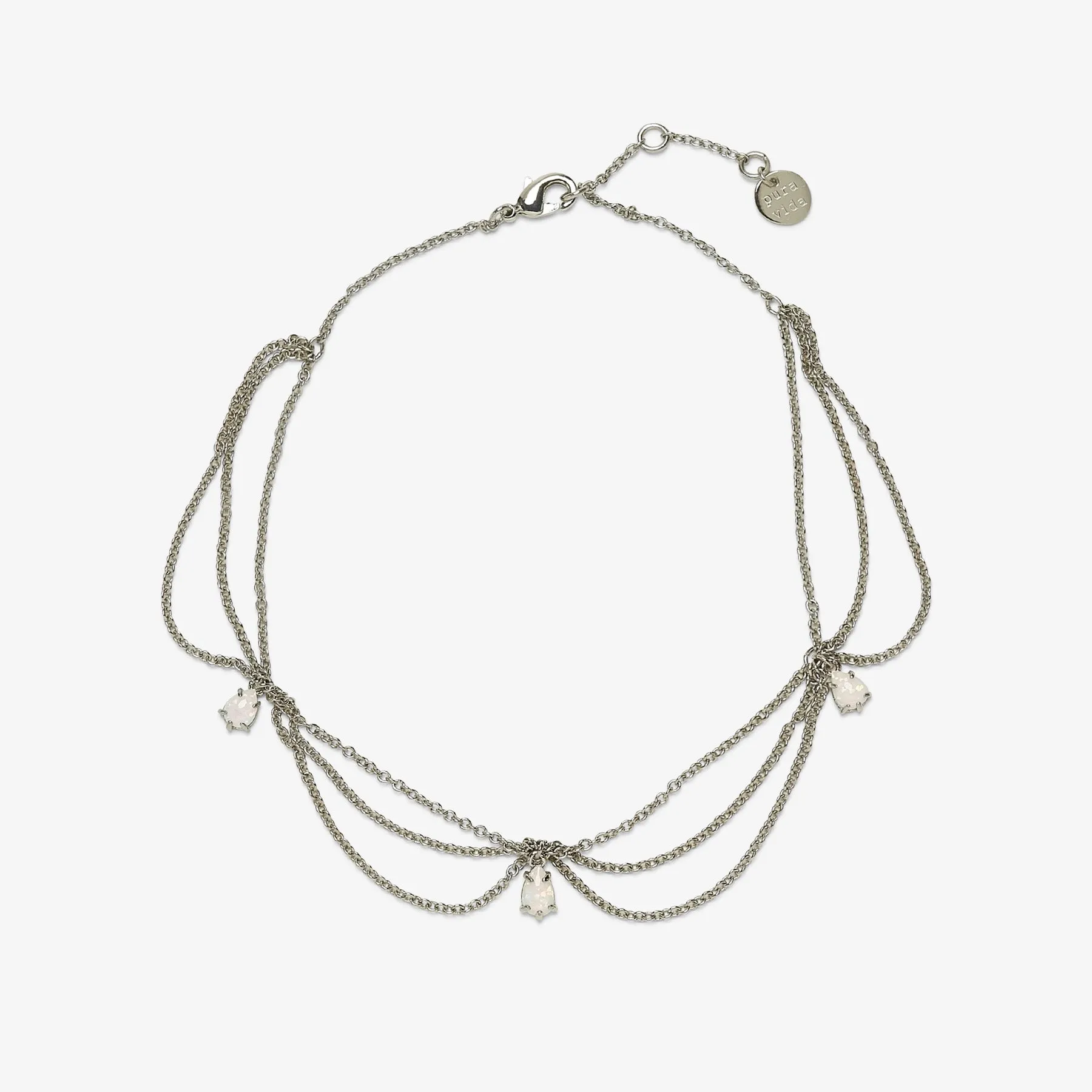 Draped Chain Anklet sold by Pura Vida