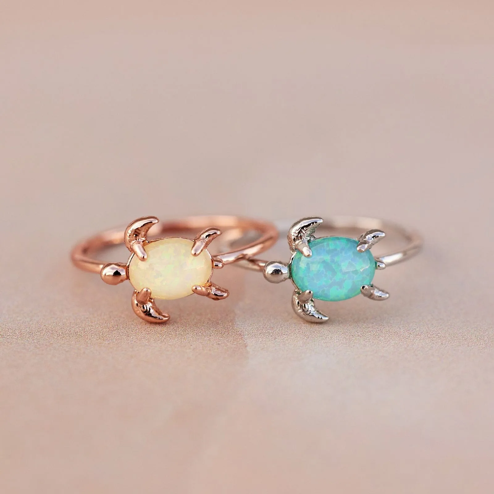 Opal Sea Turtle Ring sold by Pura Vida product image thumbnail 5