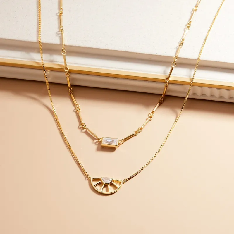 Baguette Bar Chain Choker sold by Pura Vida