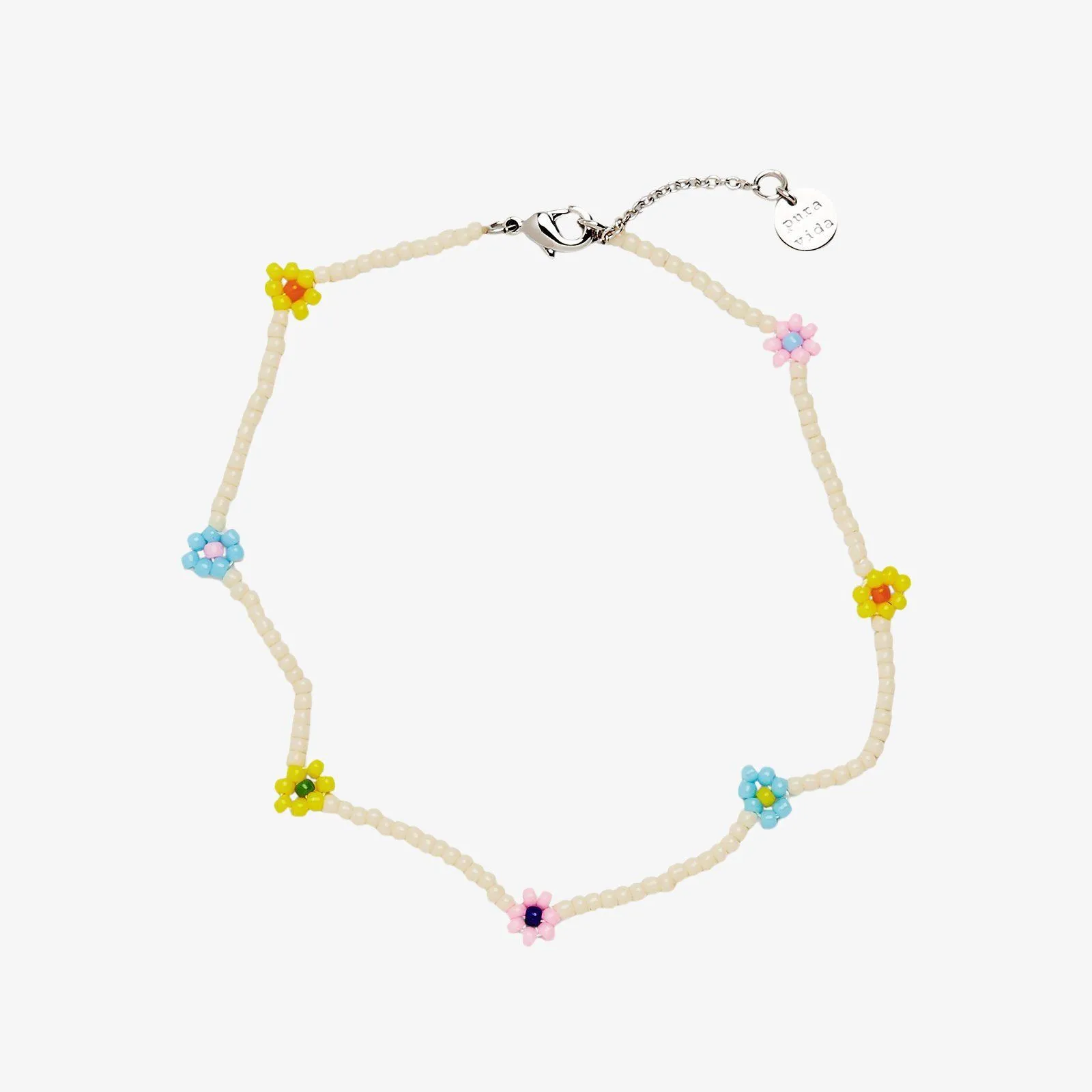 Beaded Flower Anklet sold by Pura Vida product image thumbnail 2