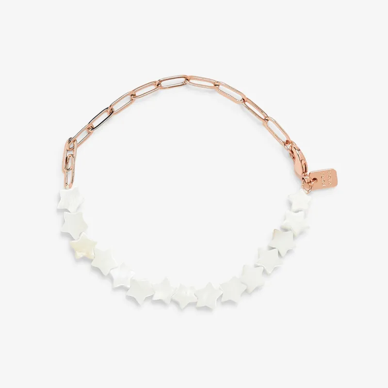 Glowing Star Bead & Chain Bracelet sold by Pura Vida