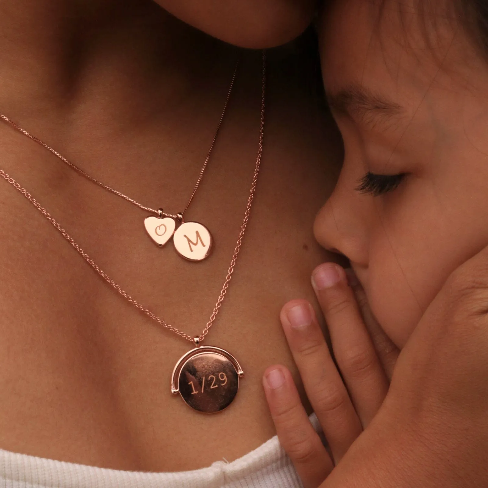 Engravable Double-Sided Spinner Necklace sold by Pura Vida product image thumbnail 5