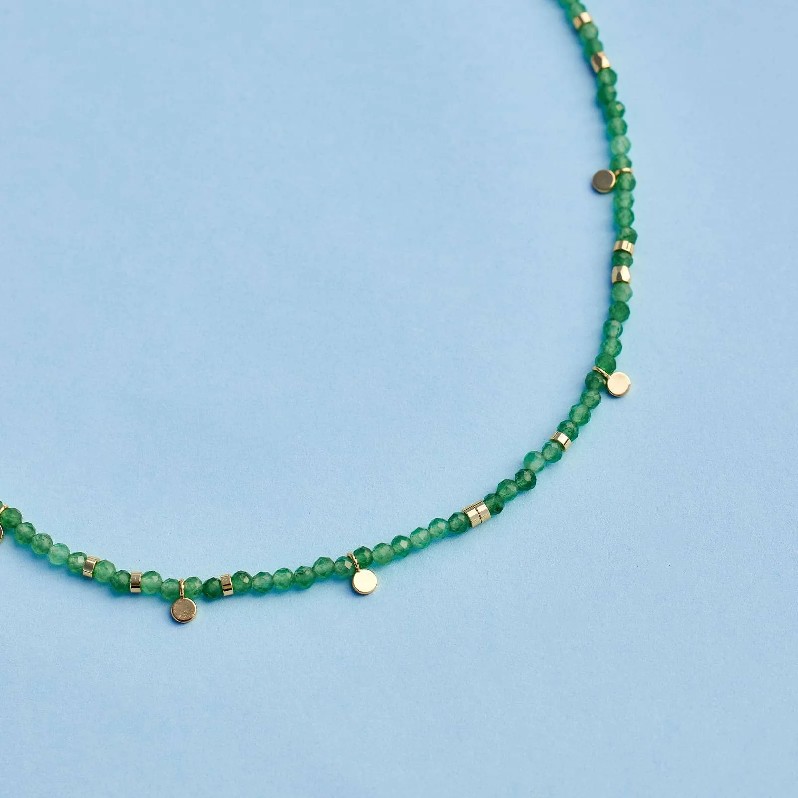 Jade Beaded Choker sold by Pura Vida product image thumbnail 2