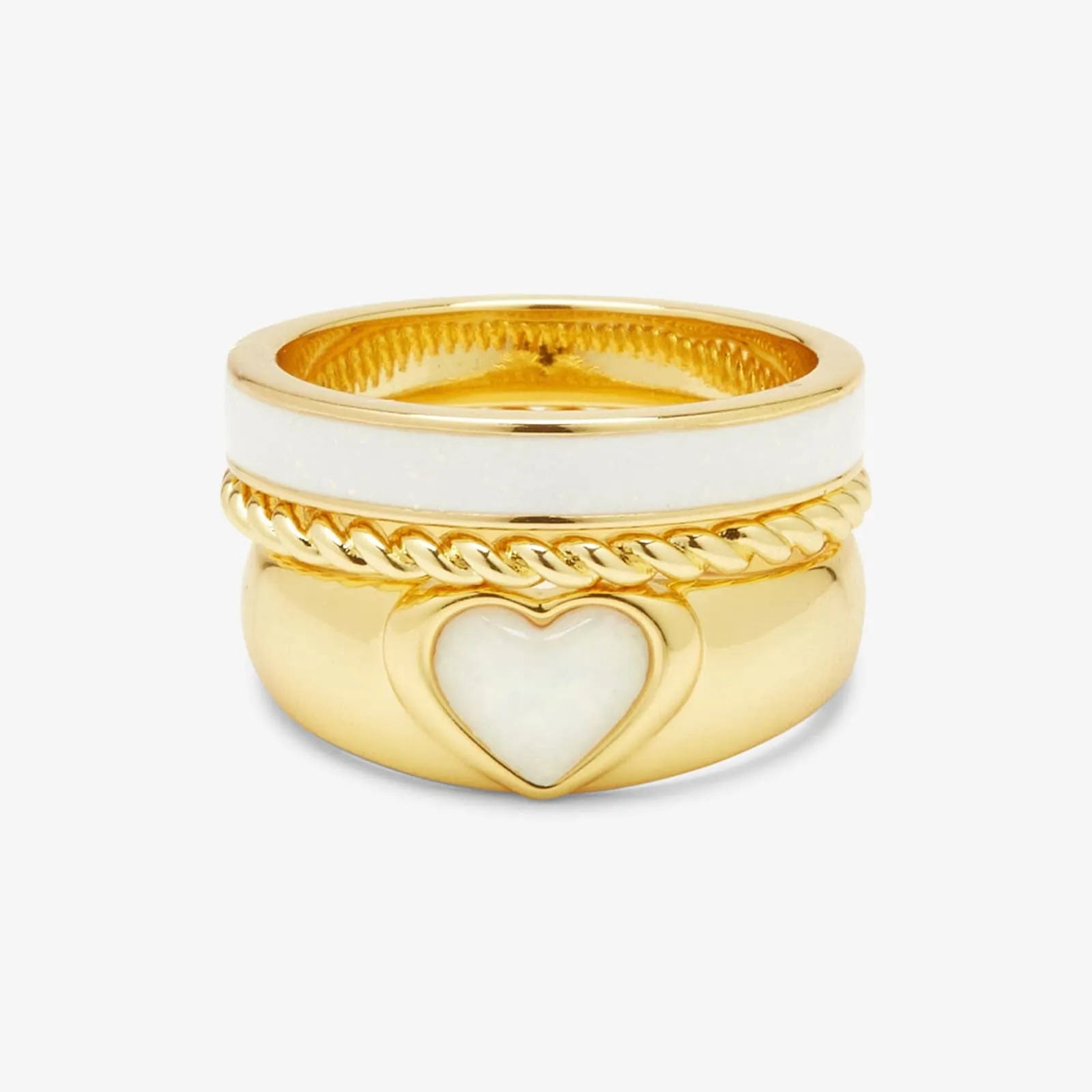 Twisted Love Ring Set sold by Pura Vida