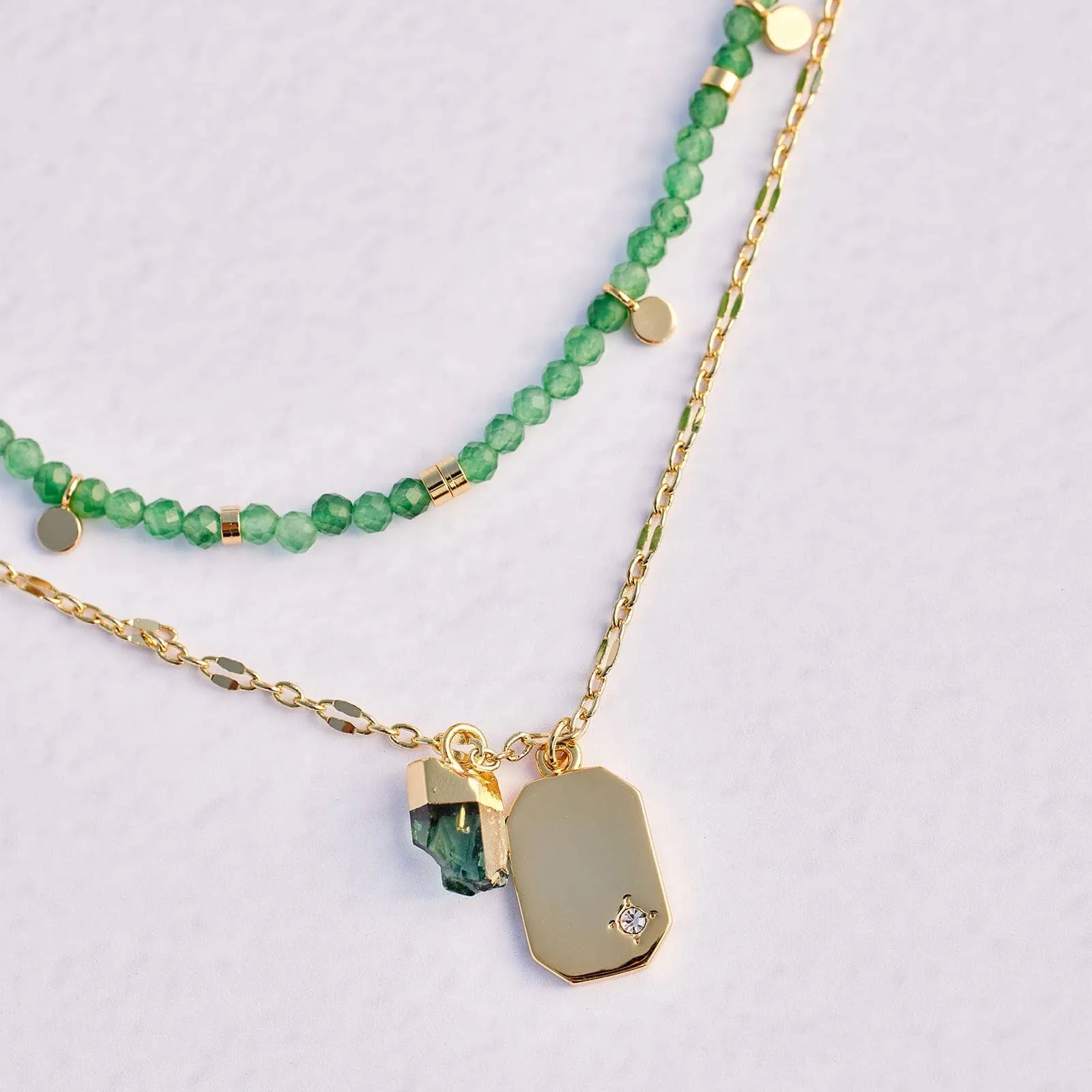 Jade Beaded Choker sold by Pura Vida product image thumbnail 4