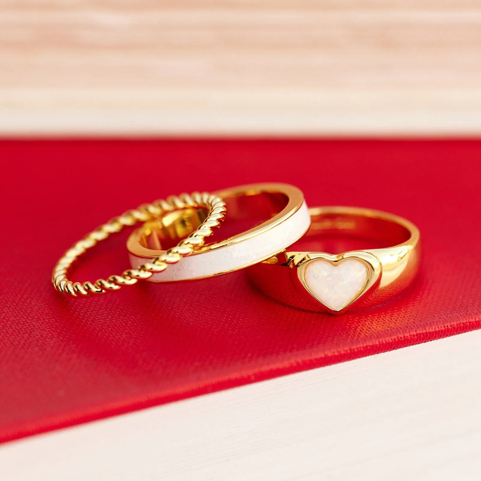 Twisted Love Ring Set sold by Pura Vida product image thumbnail 5
