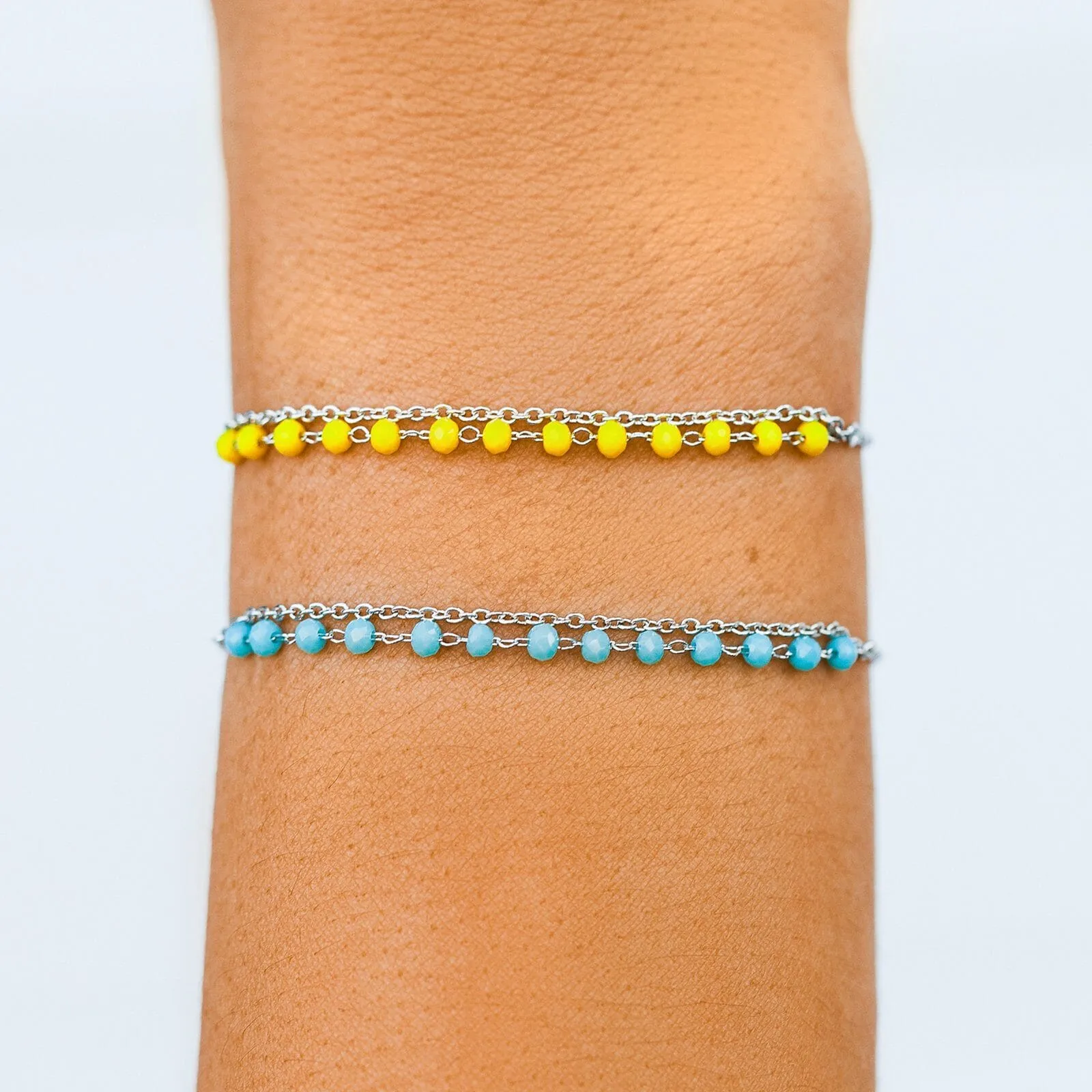 Neon Chain Slider Bracelet sold by Pura Vida product image thumbnail 3