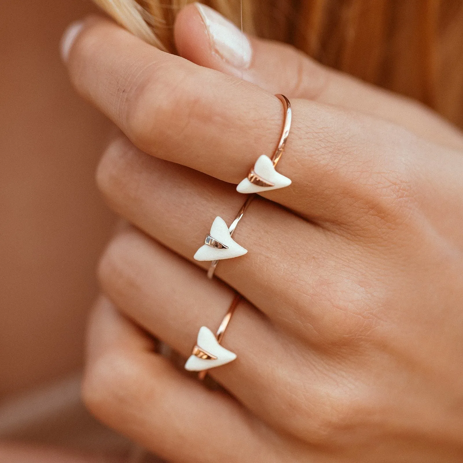 Shark Tooth Ring sold by Pura Vida product image thumbnail 3