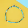Turquoise Bead Stretch Anklet sold by Pura Vida