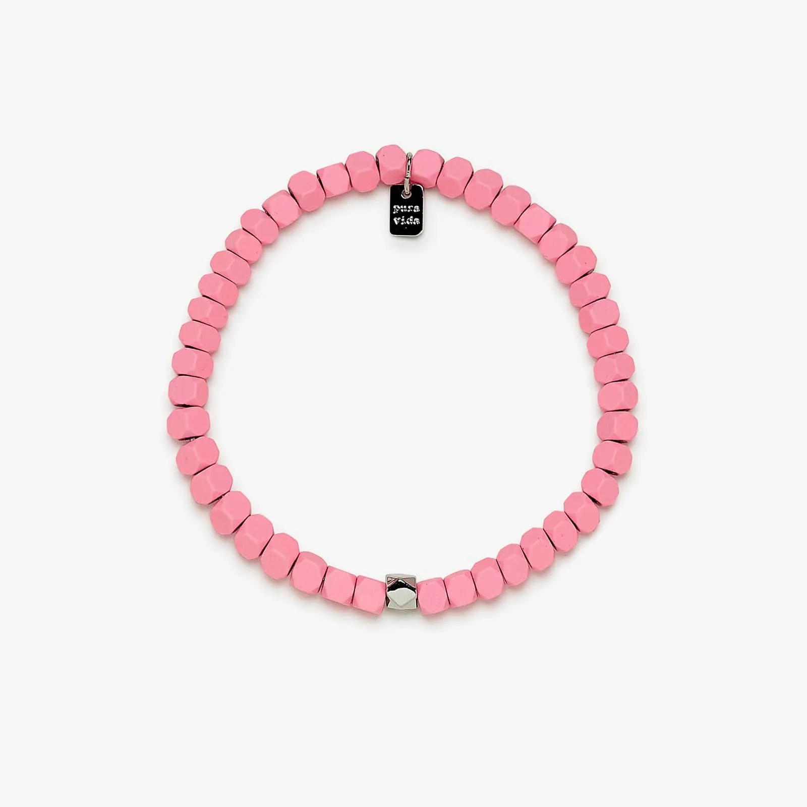 Coated Hematite Stretch Bracelet sold by Pura Vida product image thumbnail 3